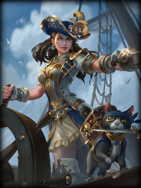 Pirate Queen In 2020 Fantasy Character Design Smite Culture Art