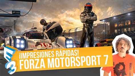 Forza Motorsport 7 En Xbox One X A 4k Gameplay Exclusivo