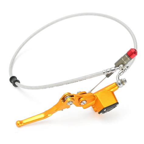 Similar to the braking equipment present in modern dirt bikes, a hydraulic clutch also uses the pressures that are applied to it in the master cylinder to transfer the force to the slave cylinder. 7/8inch Universal Hydraulic Brake Clutch Lever Master ...