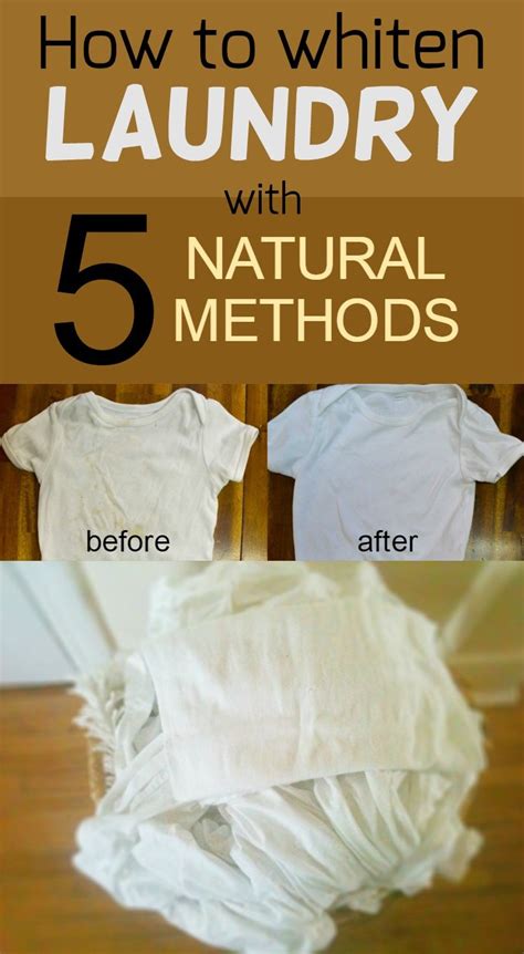 How to remove yellow stain from white shoes. How to whiten laundry with 5 natural methods ...