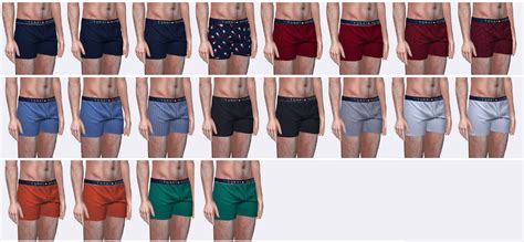 Th Slim Boxer Shorts Sims 4 Mods Sims 4