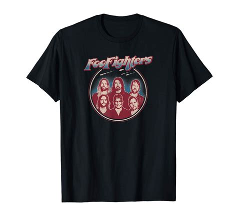 Foo Fighters Classic Portrait T Shirt Zelitnovelty