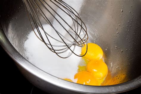 Pour the eggs into the pan, tilt the pan ever so slightly from one side to another to allow the eggs to swirl and cover the surface of the pan completely. Do I Need to Use Eggs in Ice Cream (and How Many ...