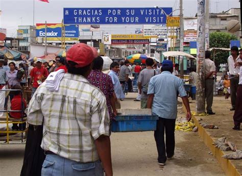 Divides the territories of ecuador and peru. Where the hell is Bob?: The Ecuador / Peru border? Or that ...