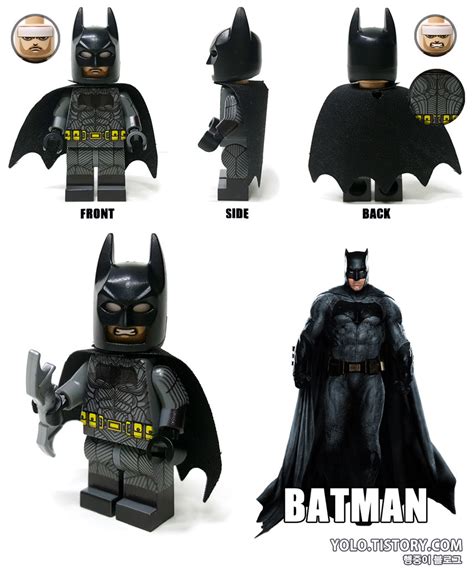 Lego Custom Batman Minifigure By Hobbybrick Yolotistoryc Yong