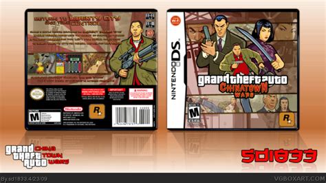 Grand Theft Auto Chinatown Wars Nintendo Ds Box Art Cover By Sd1833