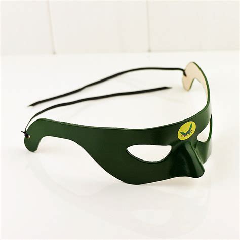 The Green Hornet Mask Costume Kato Mask Green Hornet Cosplay