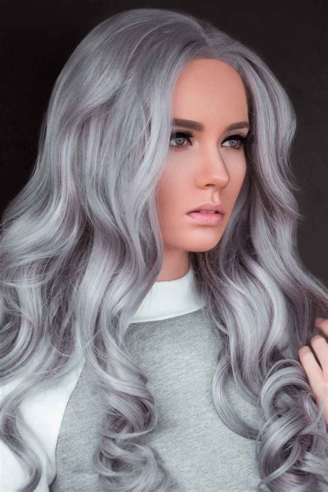34 Beautiful Gray Hair Ideas