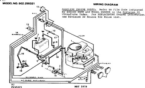 Craftsman Gt3000 Garden Tractor Wiring Diagram