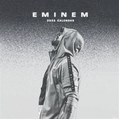 Eminem Calendar 2022 Eminem Official 2022 Calendar Monthly Planner