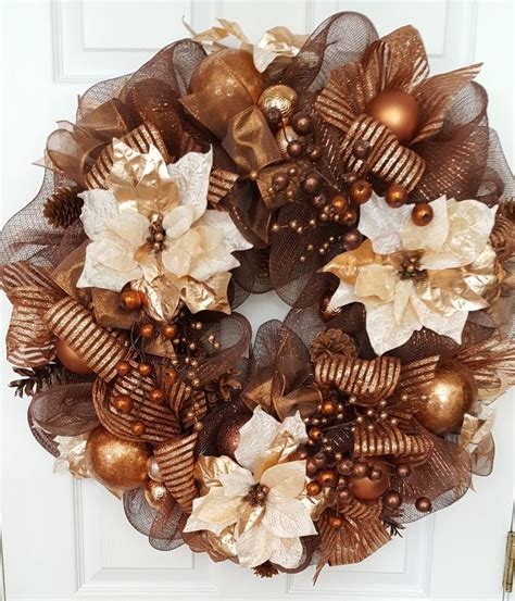 Poinsettias Make This Wreath Perfect For The Holidays Marlas