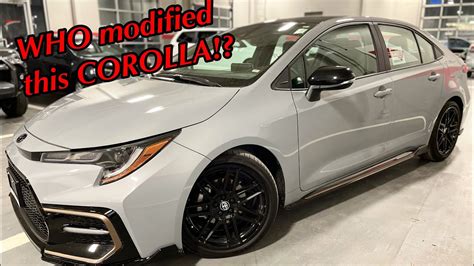 The 2021 Corolla Apex Edition Factory Modified Youtube