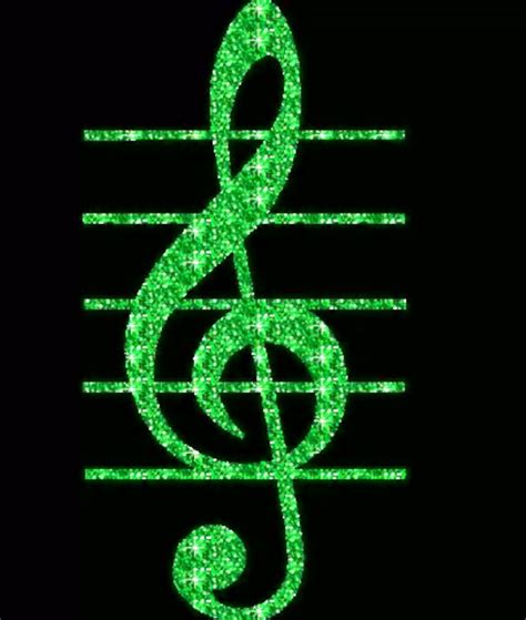 Green Music Note Music Drawings Music Wallpaper Music Notes
