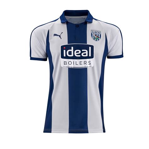 They borrowed a truck from local firm willans, and decked it out in blue and white stripes. West Bromwich Albion 2018-19 Puma Home Kit | 18/19 Kits ...