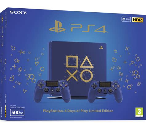 Buy Sony Playstation 4 Slim Days Of Play Limited Edition 500 Gb