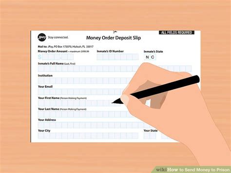 Money orders are traceable, in case there's ever a dispute over your payment. How to Send Money to Prison: 11 Steps (with Pictures) - wikiHow