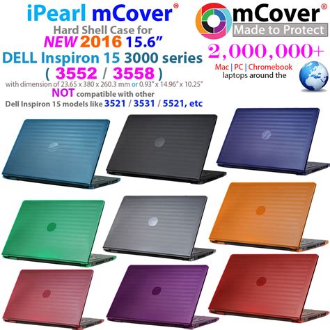 Ipearl Inc Light Weight Stylish Mcover Hard Shell Case For 156