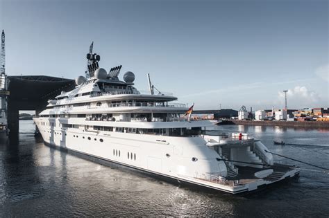Lurssen Launches The 146 Meter Mega Yacht Opera