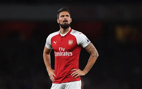 Download Wallpapers Olivier Giroud 4k Arsenal London Premier League