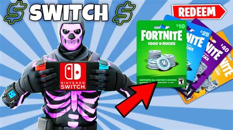 How To Add V Bucks To Fortnite On Nintendo Switch Youtube