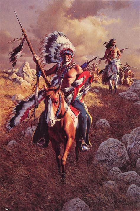 Frank Mccarthy Kk Native American Artwork Native American Pictures