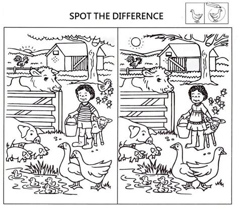 Spot The Difference Worksheets Archives 101 Activity