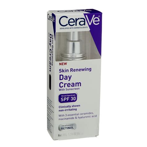 Cerave Skin Renewing Day Cream Spf 30 Shop Facial Moisturizer At H E B