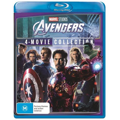 Avengers Quadrilogy Blu Ray Avengers Age Of Ultron Infinity War