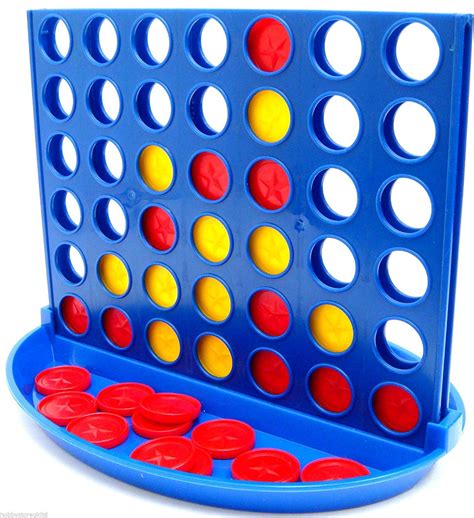 Connect 4 Connect Four Line Up 4 In A Row Four In A Line Board Game