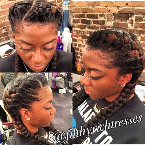 Maybe you would like to learn more about one of these? 31 Goddess Braids Hairstyles for Black Women | Page 3 of 3 ...