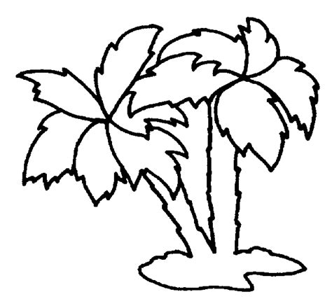Vector coco bosquejo dibujado a mano con hoja de palma. Imágenes de árboles para colorear