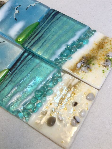 Fused Glass Art Glass Wall Art Mosaic Glass Stained Glass Glass Artwork Epoxy Resin Crafts