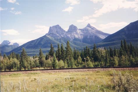 Three Sisters Mountain Canmore Alberta Canmore The Paradise Three