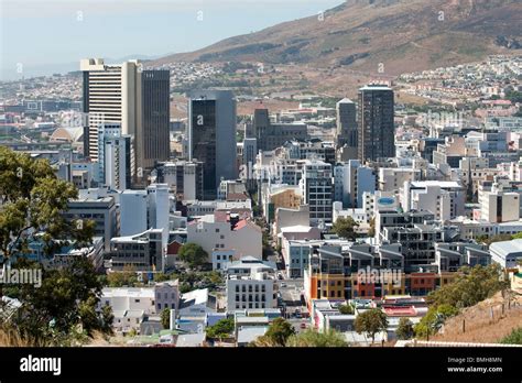 Cape Town City Center Western Cape South Africa Stock Photo Alamy