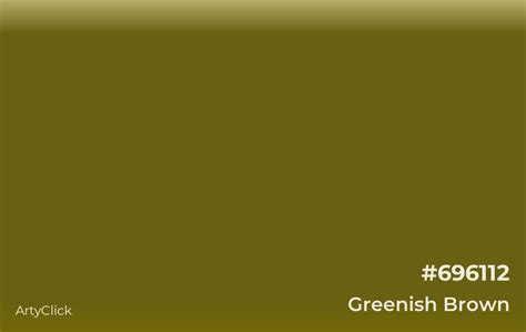 Greenish Brown Color Artyclick