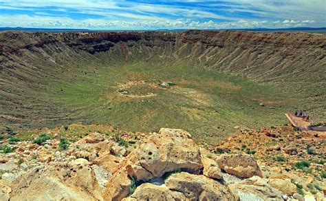 Meteor Crater Arizona Usa Meteor Crater Natural Landmarks Crater