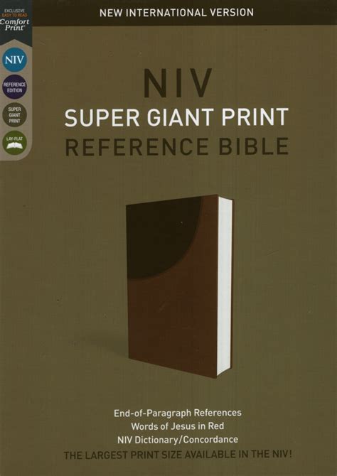Holy Bible Niv Super Giant Print