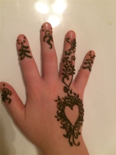 Heart Henna Tattoo Henna Tattoo Henna Hand Tattoo Hand Henna