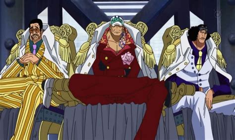 One Piece Anime All One Piece Admirals Ranked From Weakest To