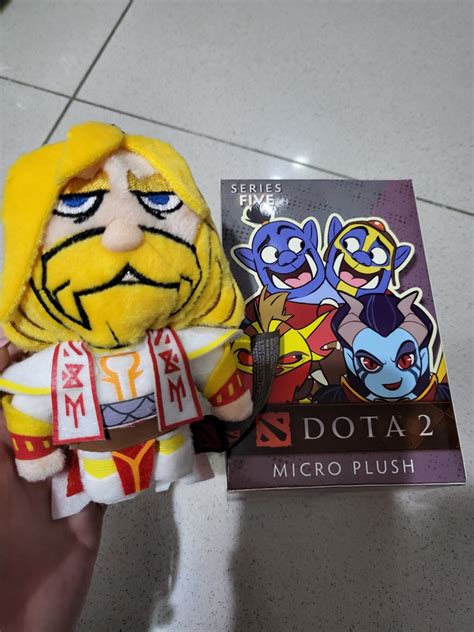 dota 2 series 5 micro plush omniknight hobbies and toys toys and games on carousell