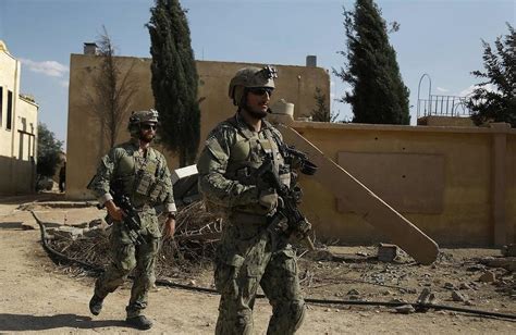 Las imágenes de los soldados estadounidenses que luchan contra Daesh en ...