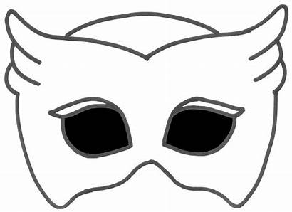 Pj Mask Coloring Owlette Masks Printable Template