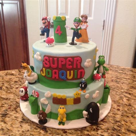 This italian meringue buttercream recipe by yolanda gampp of how to cake it is the best buttercream cake icing recipe ever! Mario Bros strawberry and almond cakes with buttercream ...