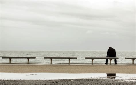Bench, Lonely man, Loneliness wallpapers and images - wallpapers ...