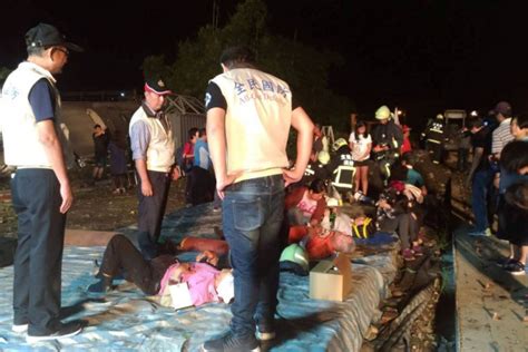 Taiwan Train Crash Kills 18 In Deadliest Rail Tragedy In Decades Asia