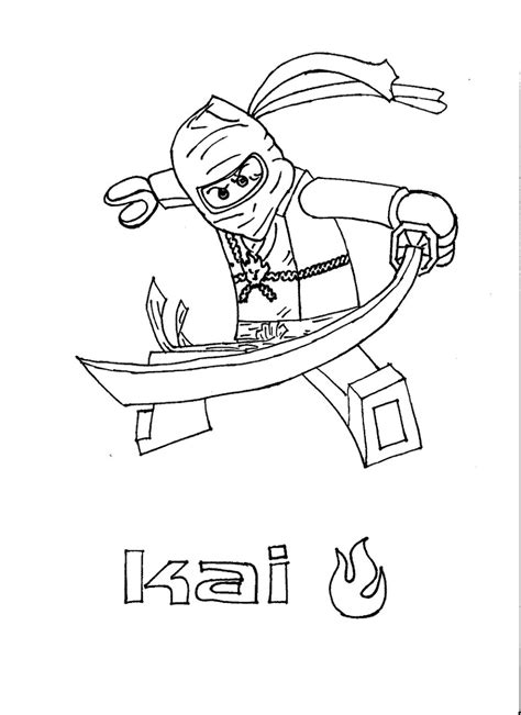 Imprime un coloriage ninjago ! Coloriage Ninjago #24045 (Dessins Animés) - Album de ...