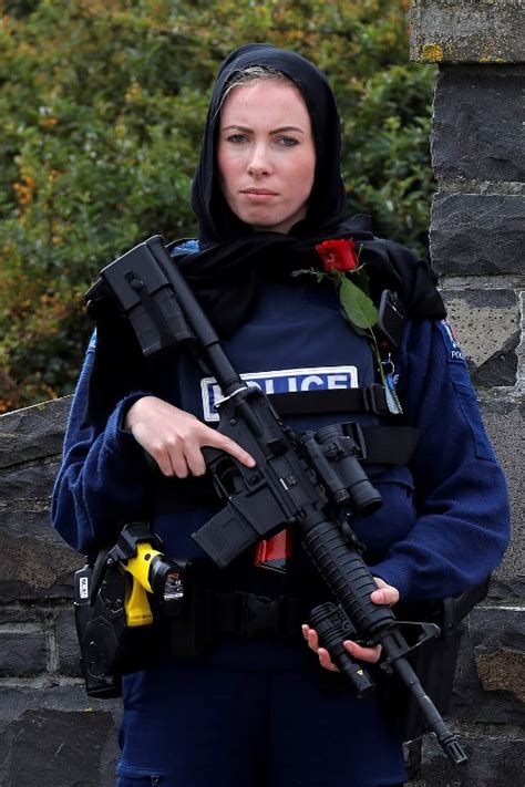 The Story Behind Hijab Wearing Police Officer Whose Powerful Photo Has