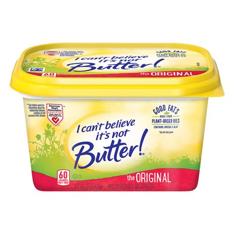 save on i can t believe it s not butter vegetable oil spread original order online delivery