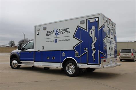 Lucas County Health Center Life Line Emergency Vehicles