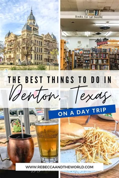 Things To Do In Denton Texas Rebecca And The World